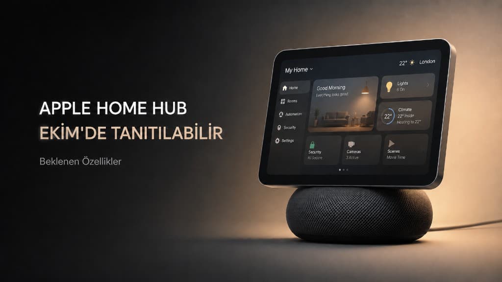 7 inç ekran ve yeni Siri ile gelmesi beklenen Apple Home Hub akıllı ev cihazı