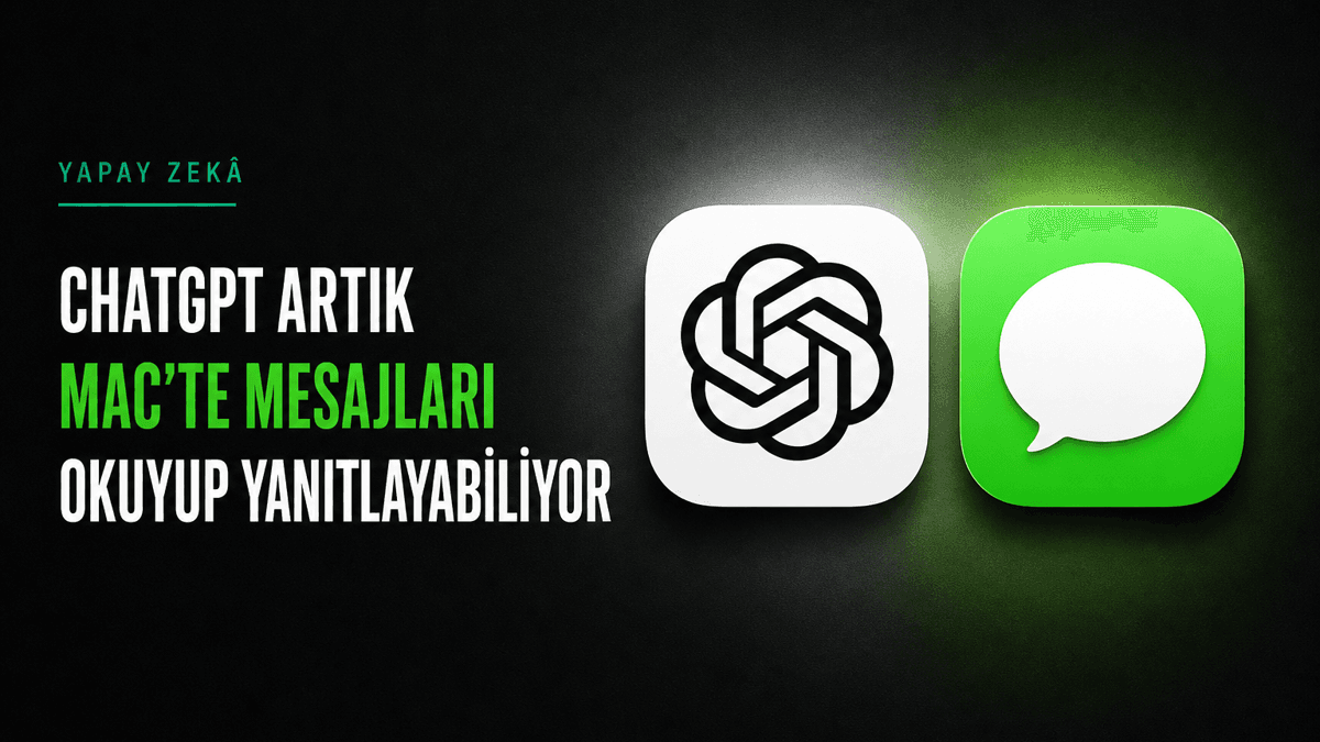 Mac üzerinde ChatGPT ile Apple Mesajlar uygulamasındaki iMessage, SMS ve RCS konuşmalarının yönetilmesi