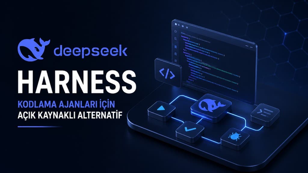 Açık kaynaklı yapay zekâ kodlama ajanı altyapısı DeepSeek Harness'ın geliştirici arayüzü
