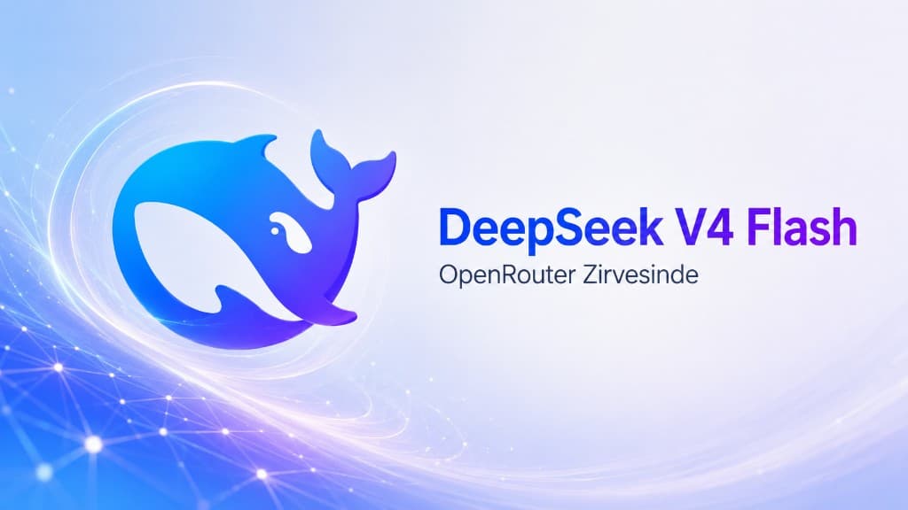 OpenRouter kullanım sıralamasında ilk sıraya çıkan DeepSeek V4 Flash yapay zekâ modeli