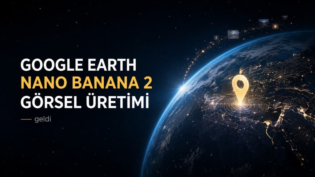 Google Earth üzerinde Nano Banana 2 ile yeniden tasarlanan şehir ve tarihî alanlar