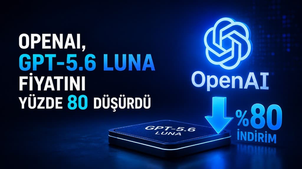 OpenAI GPT-5.6 Luna ve Terra API fiyat indirimlerinin karşılaştırması