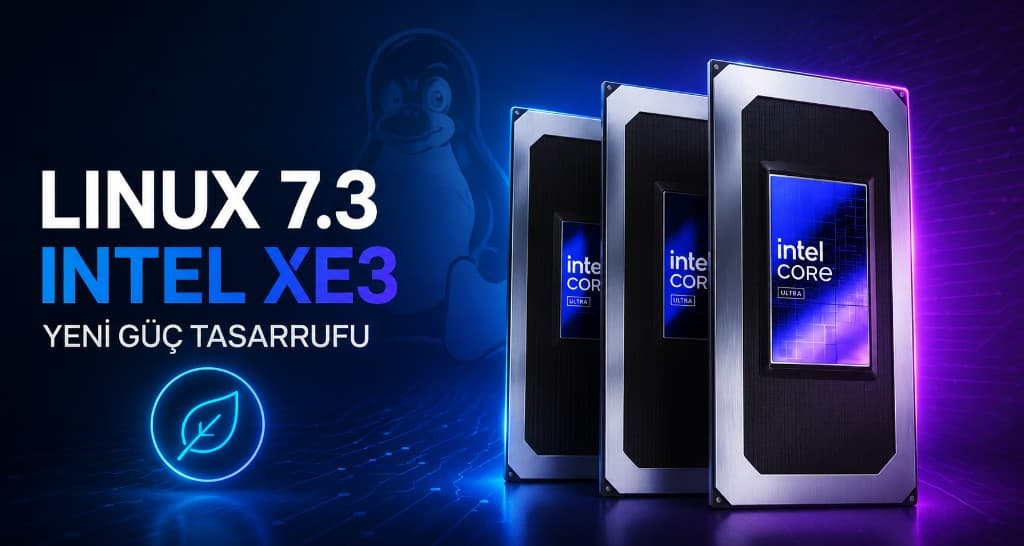 Linux 7.3 güç tasarrufu desteğine hazırlanan Intel Xe3 entegre grafik birimi