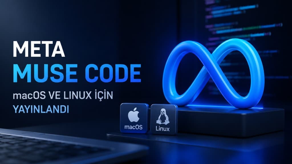 macOS ve Linux terminalinde çalışan Meta Muse Code yapay zekâ kodlama aracı