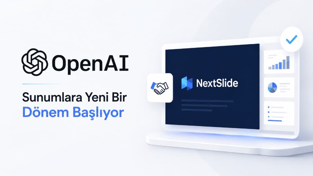 OpenAI tarafından satın alınan yapay zekâ sunum girişimi NextSlide