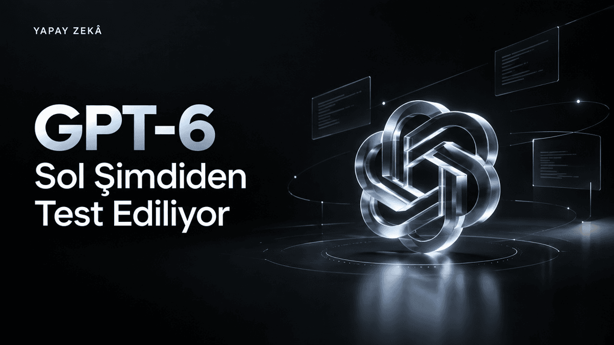 GPT-6 Astra ve test edildiği iddia edilen GPT-6 Sol modellerini temsil eden yapay zekâ görseli