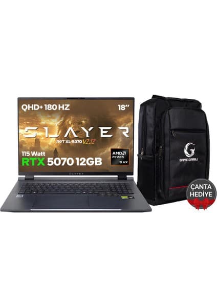 Game Garaj Slayer R9T XL-5070 V2.12 C2 AMD Ryzen 9 8945HX