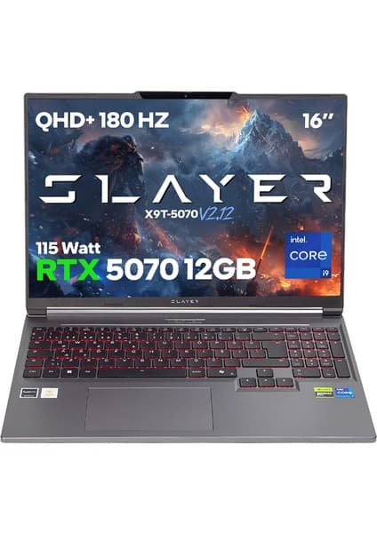Game Garaj Slayer X9T-5070 V2.12 C2 Intel Core i9-14900HX