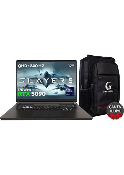 Game Garaj Slayer5 9XL-5090 C3 Intel Core Ultra 9 275HX
